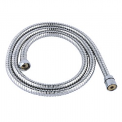 Stainless steel chrome plated double lock shower hose