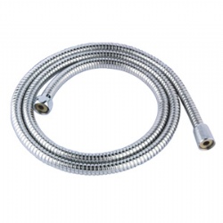 Brass chrome plated double lock extensible shower hose