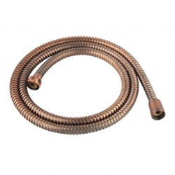 Red-bronze double lock shower hose