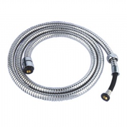 Stainless steel double lock shower hose with reinforced inner hose